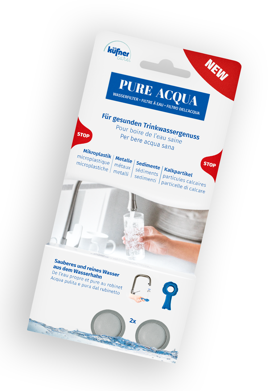 Starterset: 2 Wasserfilter + Montageschlüssel
